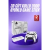 3D 4K HD 2.4G Game Stick 4K Ultra Hd Oyun Konsolu Çift Kollu