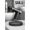 4 Başlıklı Darbeli Şarjlı Masaj Aleti Tabancası Kablosuz