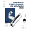 4 Modlu Musluk Başlığı | Şelale Yağmur Sprey Köpük Akışı | Yüksek Basınç Performansı | Modern Tasarım