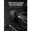 4 Portlu GaN Masaüstü Hızlı Şarj İstasyonu