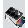 4 Prizli 3 USB Portlu Anahtarlı Akım Korumalı Priz