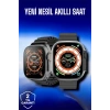45 MM Gri Kasa Ultra Akıllı Saat Sesli Görüşme Sağlık Takibi Suya Dayanıklı