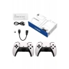 4K HD Görüntü Kaliteli Retro Game Stick 20000 Oyunlu Çift Kollu Beyaz Game Stick