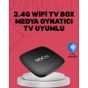 4K UHD Android Medya Oynatıcı 8 GB Hafıza 2 GB RAM Wi-Fi Destekli
