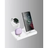 4’lü Apple Kablosuz Şarj Standı iPhone Watch ve AirPods Çoklu Şarjlı