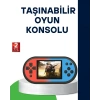 520 Oyunlu Taşınabilir Oyun Konsolu HD Ekranlı Retro Eğlence