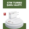 67 Watt Type C Hızlı Şarj Cihazı OnePlus 7 8 9 10 Uyumlu