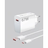 67 Watt Type C Şarj Adaptörü Poco X3 X4 X5 Pro Uyumlu