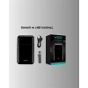 USB Şarjlı Traş Makinesi – Piston + Ağ Başlık 600 mAh Batarya