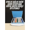 7 Kordonlu Unisex Akıllı Saat Çoklu Kordon Seçeneği Amoled Ekran