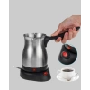800W Paslanmaz Elektrikli Cezve Gizli Rezistans ve Ergonomik Kulp
