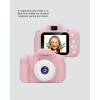8MP Mini Çocuk Fotoğraf Makinesi – Pembe Ses Kaydı Özellikli