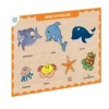 Ahşap Deniz Hayvanları Eğitici Set