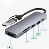 Airsky Hc13Fl 5 İn 1 Usb Type-C 2 İn 1 Çevirici