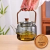 Akasya Saplı Demlik - 1200 ml - Borosilikat Cam