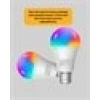 Akıllı 9W RGBW LED Ampul tasaruflu romantik ışıklı