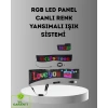 Akıllı LED Matrix Panel – USB Bağlantılı Kaydırmalı Yazı ve Animasyon Desteği