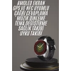 Akıllı Saat 1.5 Inç Amoled Ekran Çift Kordonlu GPS NFC Uyumlu