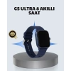 Akıllı Saat 360 mAh Çoklu Spor Modlu Lacivert Siyah Kordon