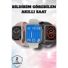 Akıllı Saat Adım Sayar Kalp Atışı İzleme Dokunmatik Bluetooth Bağlantılı