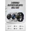Akıllı Saat Amoled Ekran Bluetooth Bağlantılı Sesli Görüşme Nabız Ölçer
