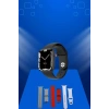 Akıllı Saat Arama Görüşme Bildirim Görme Uyku ve Sağlık Takibi Nabız Ölçer 3 Kordon Hediyeli