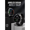 Akıllı Saat Bluetooth Bağlantılı Amoled Ekran Uyku ve Sağlık Takibi