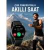 Akıllı Saat Çok Fonksiyonlu Sesli Görüşme NFC Uyumlu Amoled Ekran