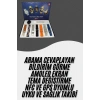 Akıllı Saat Çoklu Kordon Seçenekli Dokunmatik Ekran Nabız Sensörlü