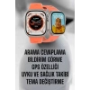 Akıllı Saat GPS Sağlık Ve Uyku Takibi Arama Cevaplayan Bluetooth Bağlantılı