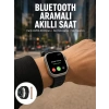 Akıllı Saat Kol Saati Android ve İOS Uyumlu Nabız Ölçer Sesli Asistan Yeni Nesil