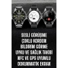 Akıllı Saat Titreşimli Pusula Nabız ve Tansiyon Ölçer NFC Uyumlu