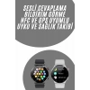 Akıllı Saat Uyku ve Sağlık Takibi NFC Uyumlu Bluetoooth Bağlantılı Android İOS Uyumlu