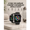 Akıllı Saat Wireless Şarj Yüksek Çözünürlüklü Müzik Dinleme Sesli Cevaplama