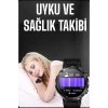 Akıllı Saat Yeni Nesil Bluetooth Bağlantılı Uyku ve Sağlık Takibi NFC ve GPS