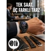 Akıllı Saat Yeni Nesil Üç Kordonlu Nabız Ölçer Çağrı Cevaplama Yeni Nesil