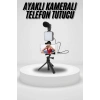 Akıllı Telefon Vlog Kiti Tripod Mini Mikrofonlu Telefon Tutucu