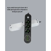 Akım Korumalı Anahtarlı USB Girişli Üçlü Priz