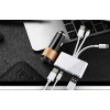 ALLY 3 İN1  İPhone+Usb C+ Usb A Kamera Okuyucu Kart Okuyucu-(5775)