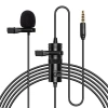 ALLY 3.5MM Universal Lavalier Kablolu Yaka Mikrofonu 6 Metre-(5775)