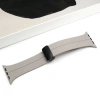 Ally Apple Watch 7-8 41mm 6-5-4 40mm Manyetik Uçlu Silikon Kayış Kordon 3-2-1 38mm-(5775)