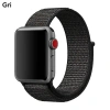 Ally Apple Watch 7-8 41mm 6-5-4 40mm Nylon Loop Spor Kayış Kordon 3-2-1 38mm-(5775)