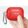 Ally Carbon Case Apple Airpods Pro Carbon Fiber Silikon Kılıf-(5775)