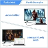 ALLY HDMI To HDMI 8K 2.1UHD Mıknatıs Başlıklı Çevirici Otg Adaptör-(5775)