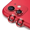 ALLY İPhone 11  6.1 3D  Metal Çerçeveli Kamera Lens Koruyucu-(5775)