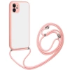 ALLY iPhone 12 6.1 Askılı Koruyucu Silikon Kılıf-(5775)