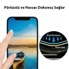 Ally iPhone 13 Mini 5.4 9D Full Tempered Cam Ekran Koruyucu-(5775)