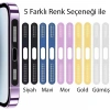Ally iPhone 14 Pro Max  İçin Anti-Dust Toz Ve Kir Önleyici Sticker 2 Adet Set-(5775)