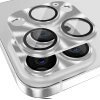 ALLY iPhone 15 Pro-15 Pro Max Metal Tempered Kamera Lens Koruyucu-(5775)