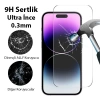Ally iPhone 15 Pro Full HD Tempered Kırılmaz Cam Ekran Koruyucu-(5775)